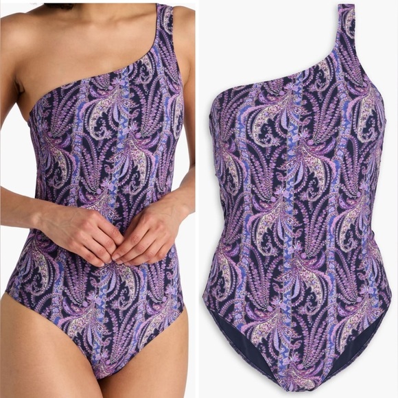 Isabel Marant Sage swimsuit faded night purple NWT - Picture 1 of 9